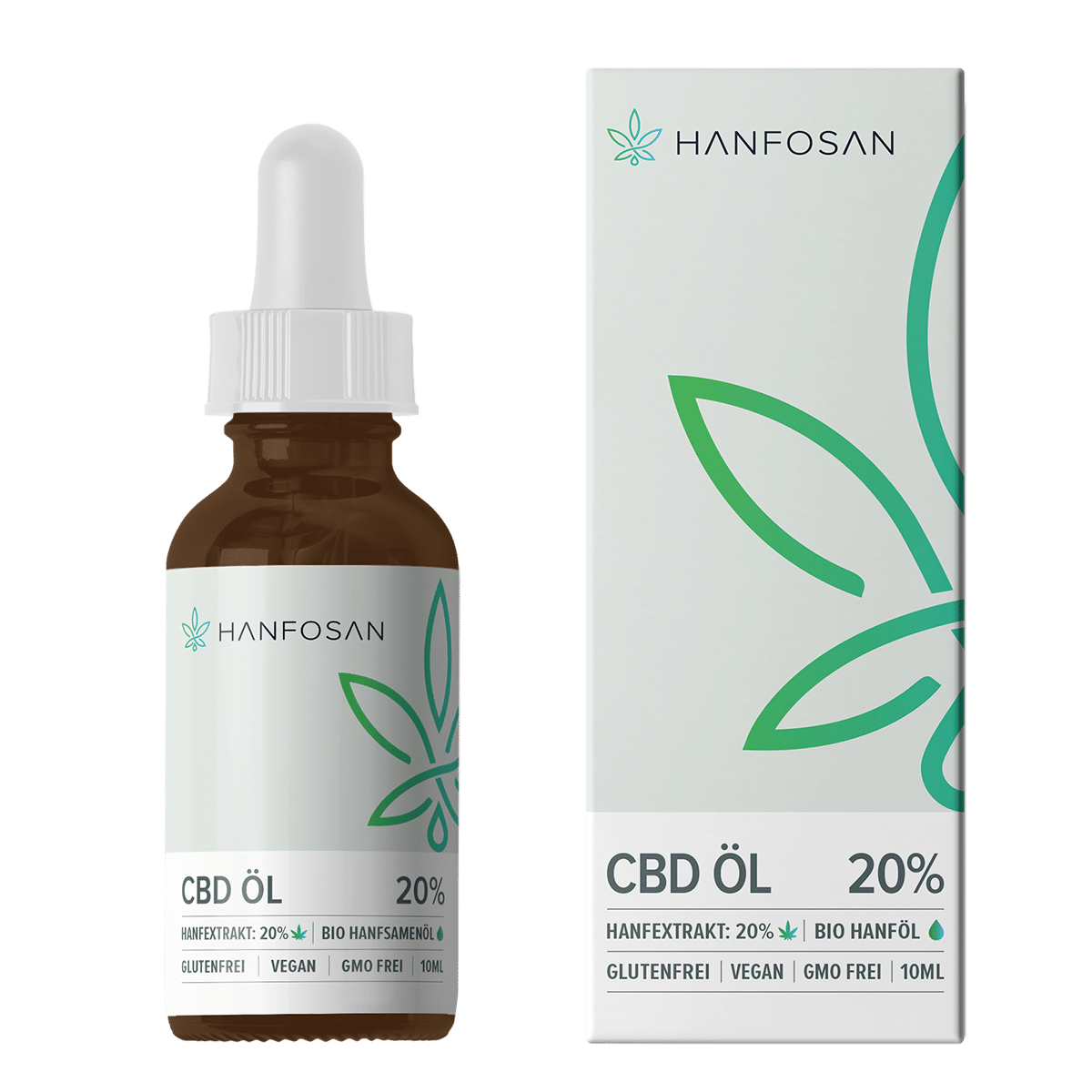 Hanfosan CBD Premium Öl 20 % Vollspektrum · 10 ml