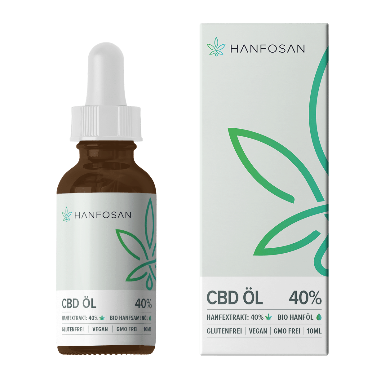 Hanfosan CBD Premium Öl 40 % Vollspektrum · 10 ml