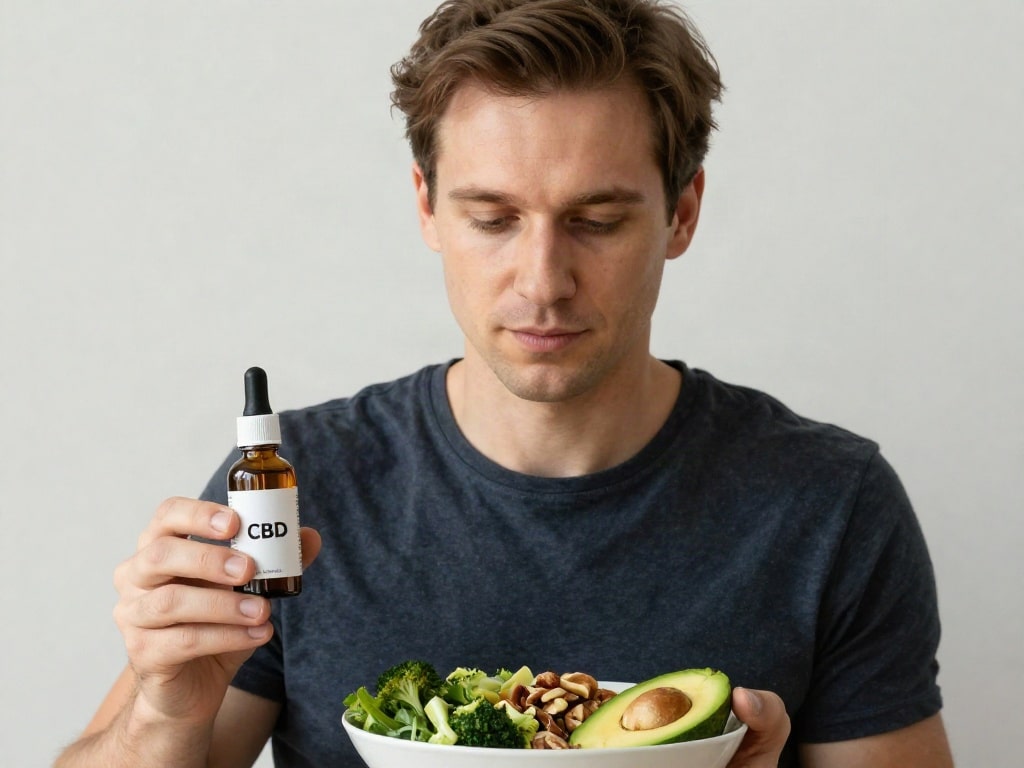 CBD Öl mit oder ohne Essen