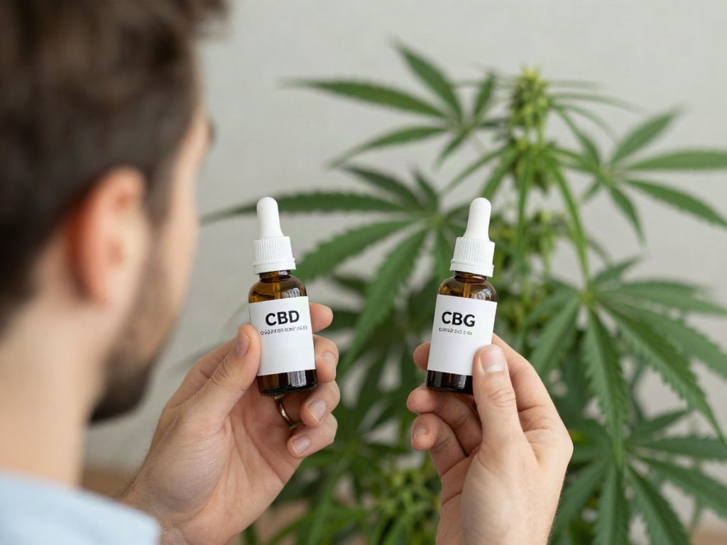 CBD Öl oder CBG Öl