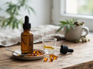 CBD Öl oder Kapseln