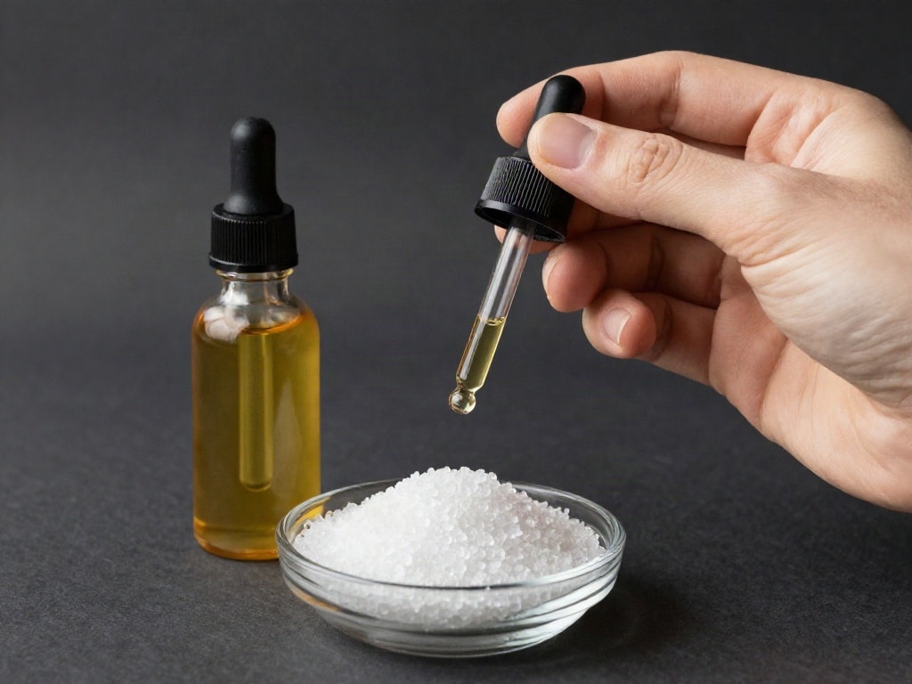CBD Öl oder Kristalle