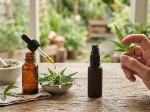 CBD Öl oder Spray