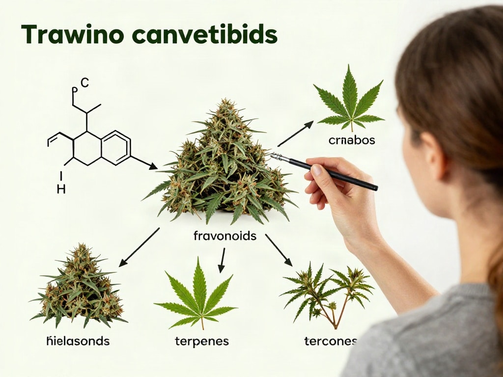 Hanf Flavonoide