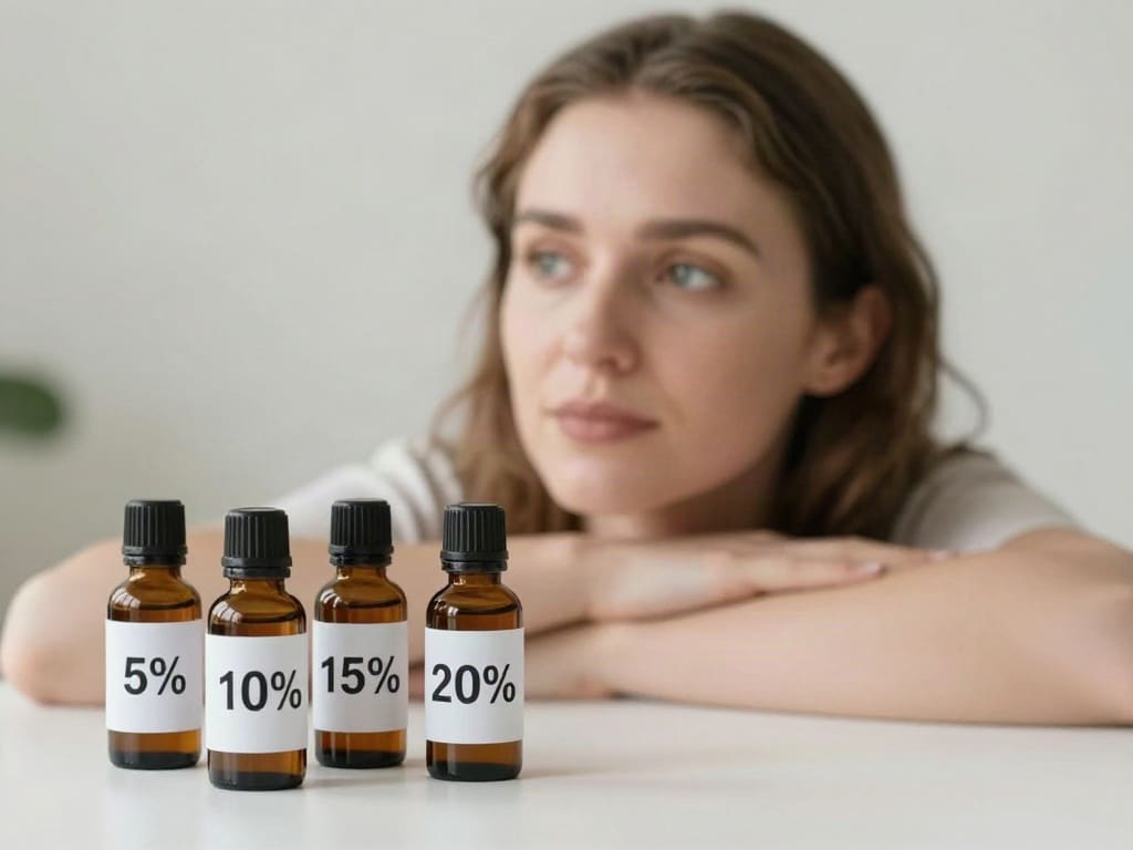 CBD Öl Konzentration wählen