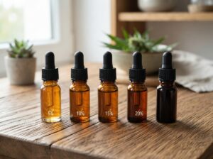 CBD Öl Konzentration wählen